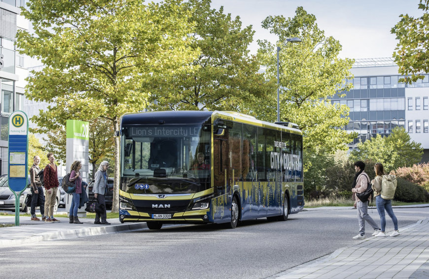 STADTBUS MIT AUSSICHT: MAN LION’S INTERCITY LE JETZT AUCH IN CITY-VERSION UND MIT MAN EFFICIENTHYBRID
